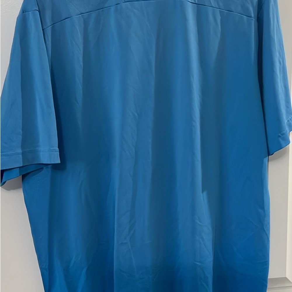 Adidas Men's Polo Shirt in Vibrant Blue - Picture 6 of 6